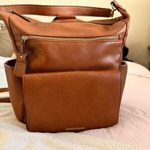 Twelvelittle Brown Diaper Bag Backpack